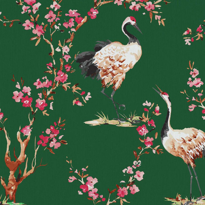 Manchurian - Emerald - RM Coco - Fabric by the Yard