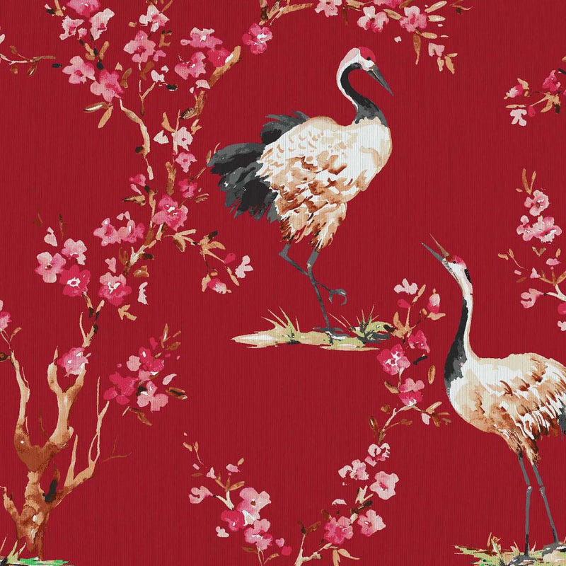 Manchurian - Maraschino - RM Coco - Fabric by the Yard
