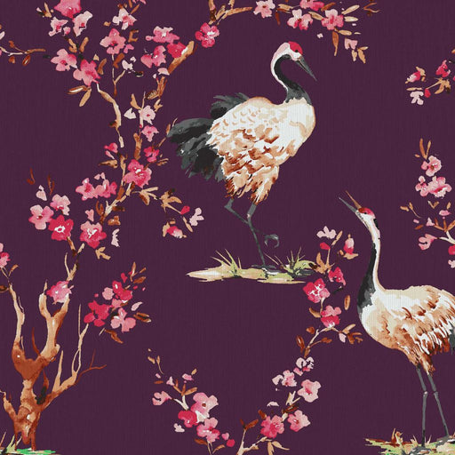 Manchurian - Plum - RM Coco - Fabric by the Yard