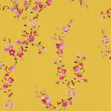 Manchurian Blossoms - Imperial Yellow - RM Coco - Fabric by the Yard