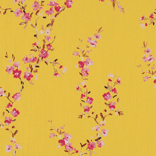 Manchurian Blossoms - Imperial Yellow - RM Coco - Fabric by the Yard