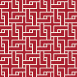 Manchurian Fret - Garnet - RM Coco - Fabric by the Yard