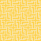 Manchurian Fret - Forsythia - RM Coco - Fabric by the Yard