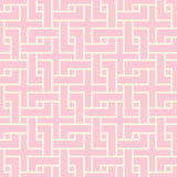 Manchurian Fret - Petal Pink - RM Coco - Fabric by the Yard