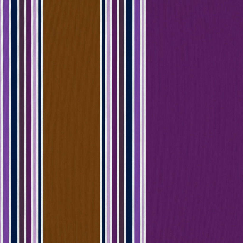 Ming Stripe - Amethyst - RM Coco - Fabric by the Yard