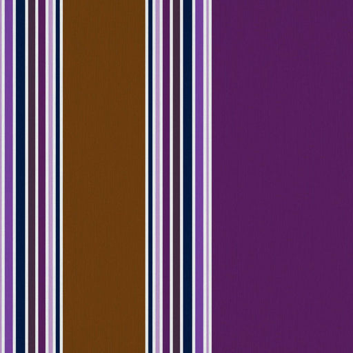 Ming Stripe - Amethyst - RM Coco - Fabric by the Yard