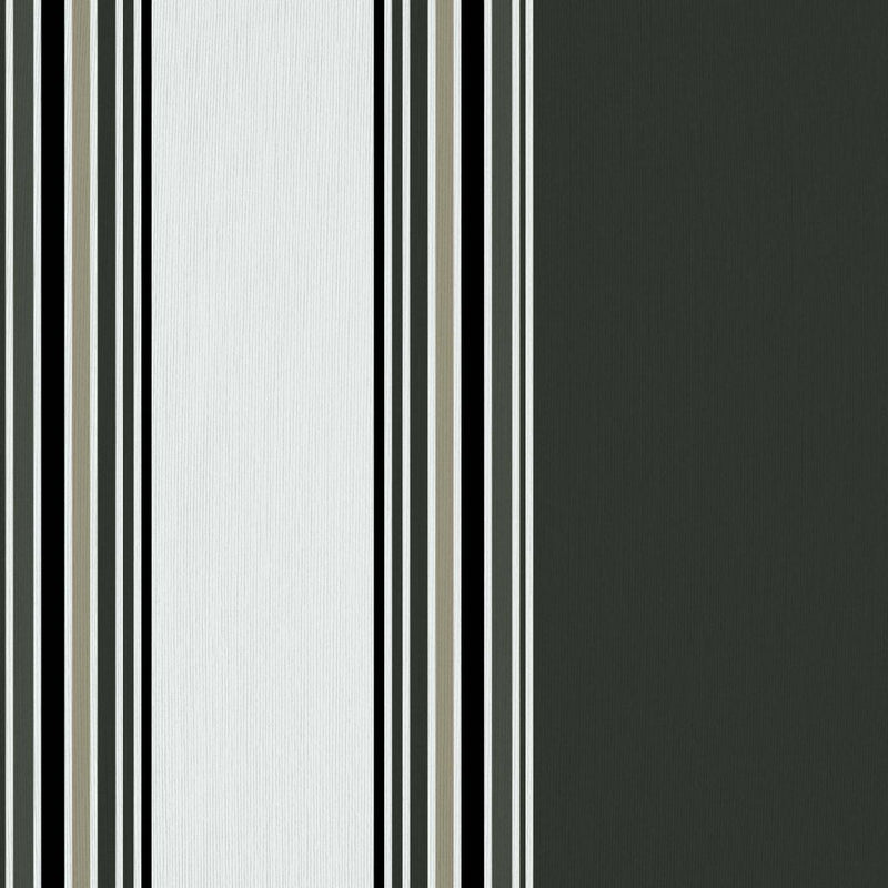 Ming Stripe - Charcoal - RM Coco - Fabric by the Yard