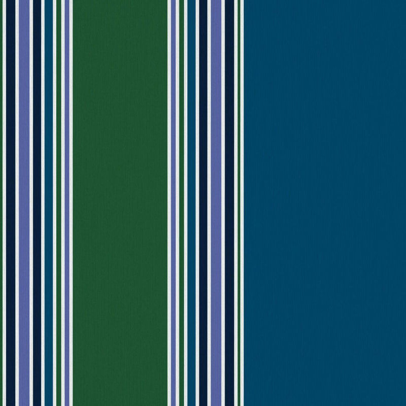 Ming Stripe - Emerald - RM Coco - Fabric by the Yard