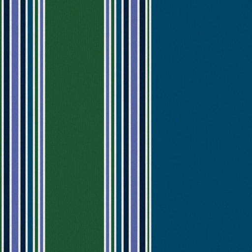 Ming Stripe - Emerald - RM Coco - Fabric by the Yard