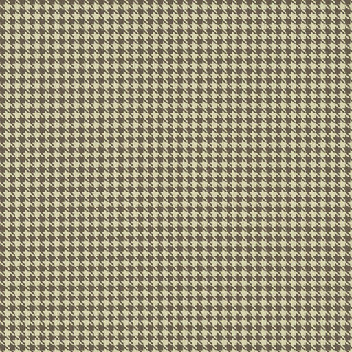 Sherlock Houndstooth - Butter - RM Coco - Fabric by the Yard