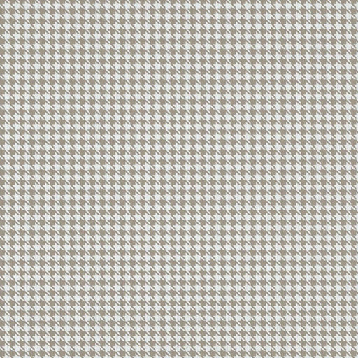 Sherlock Houndstooth - Greige - RM Coco - Fabric by the Yard