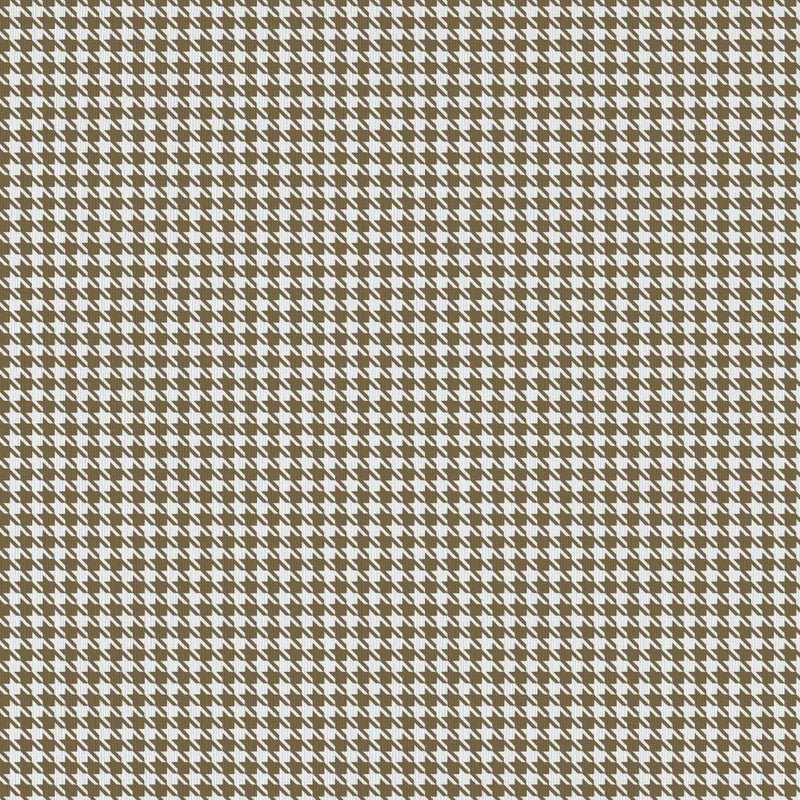 Sherlock Houndstooth - Linen - RM Coco - Fabric by the Yard