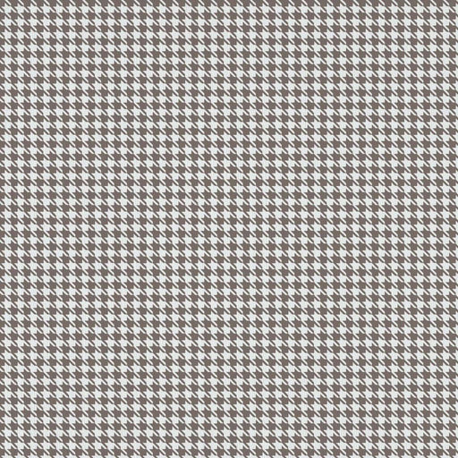 Sherlock Houndstooth - Sepia - RM Coco - Fabric by the Yard
