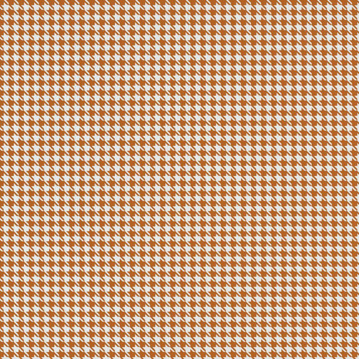 Sherlock Houndstooth - Cinnabar - RM Coco - Fabric by the Yard