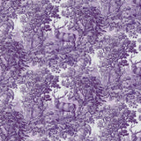 Staghorn Toile - Aubergine - RM Coco - Fabric by the Yard