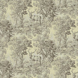 Staghorn Toile - Butter - RM Coco - Fabric by the Yard