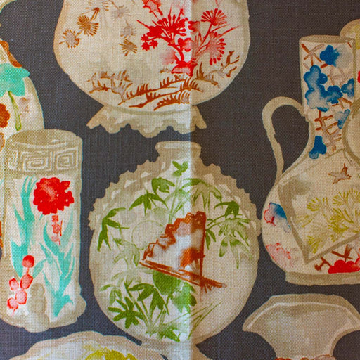 China Obsession - Truffle - RM Coco - Fabric by the Yard
