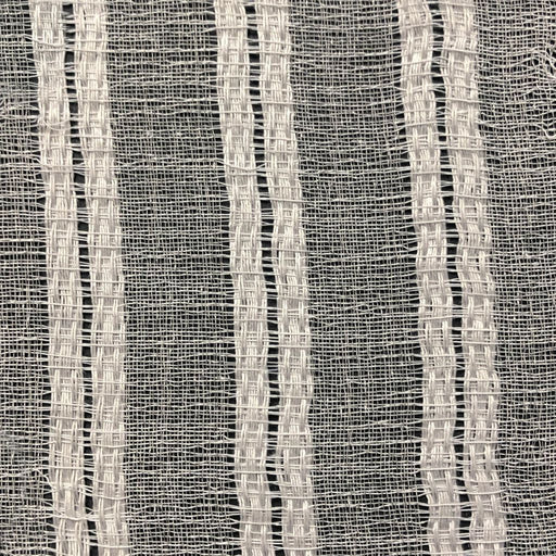 Between The Lines Wide-Width Sheer - Silver Oak - RM Coco - Fabric by the Yard