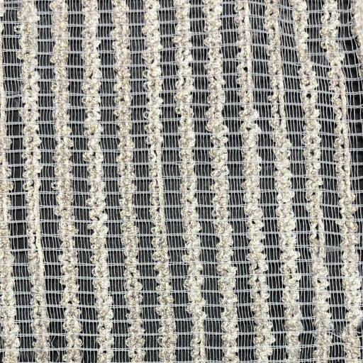 Gauze Stripe Wide-Width Sheer - Candlelight - RM Coco - Fabric by the Yard