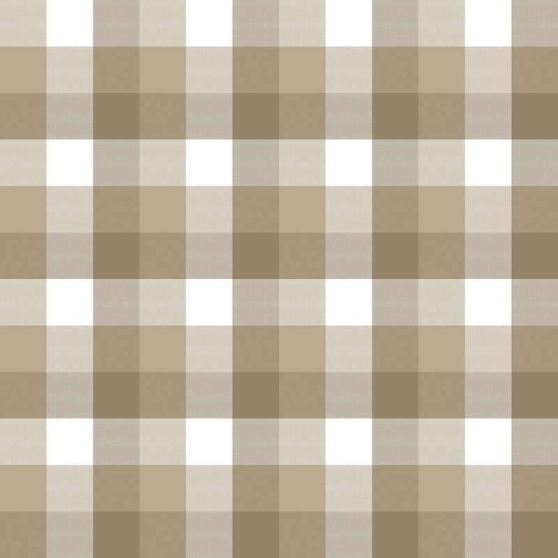 Alsace Check - Sandstone - RM Coco - Fabric by the Yard