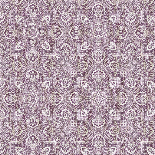 Alsace Damask - Heather - RM Coco - Fabric by the Yard