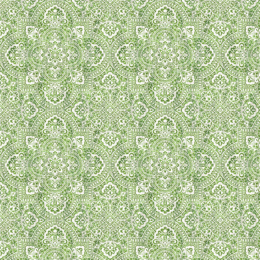Alsace Damask - Snow Pea - RM Coco - Fabric by the Yard