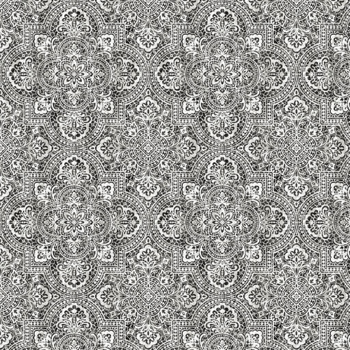 Alsace Damask - Tuxedo - RM Coco - Fabric by the Yard