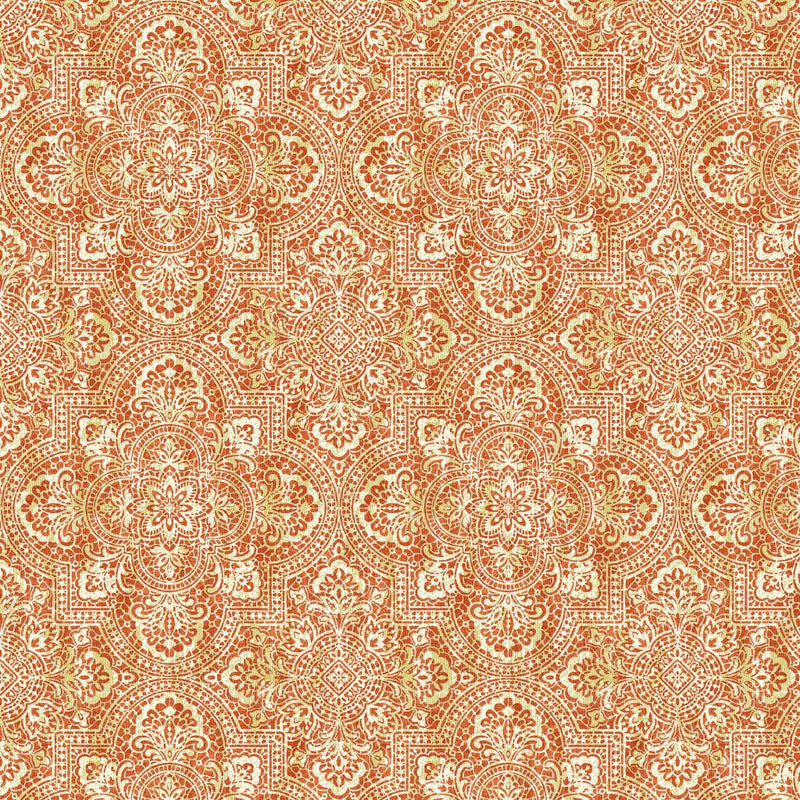Alsace Damask - Spice Road - RM Coco - Fabric by the Yard