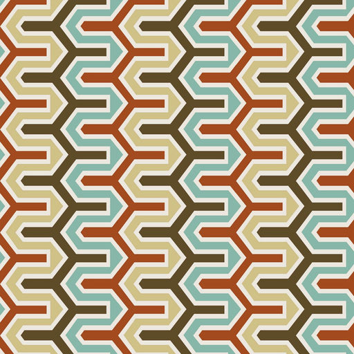 Rickety Rac Stripe - Canyon Road - RM Coco - Fabric by the Yard