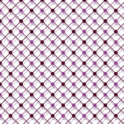Illusion Trellis - Fig - RM Coco - Fabric by the Yard