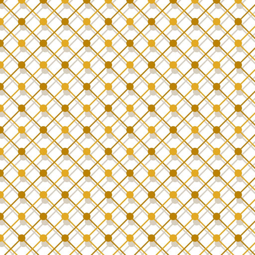Illusion Trellis - Gold Rush - RM Coco - Fabric by the Yard