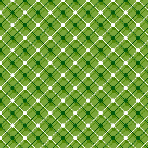 Illusion Trellis - Clover - RM Coco - Fabric by the Yard