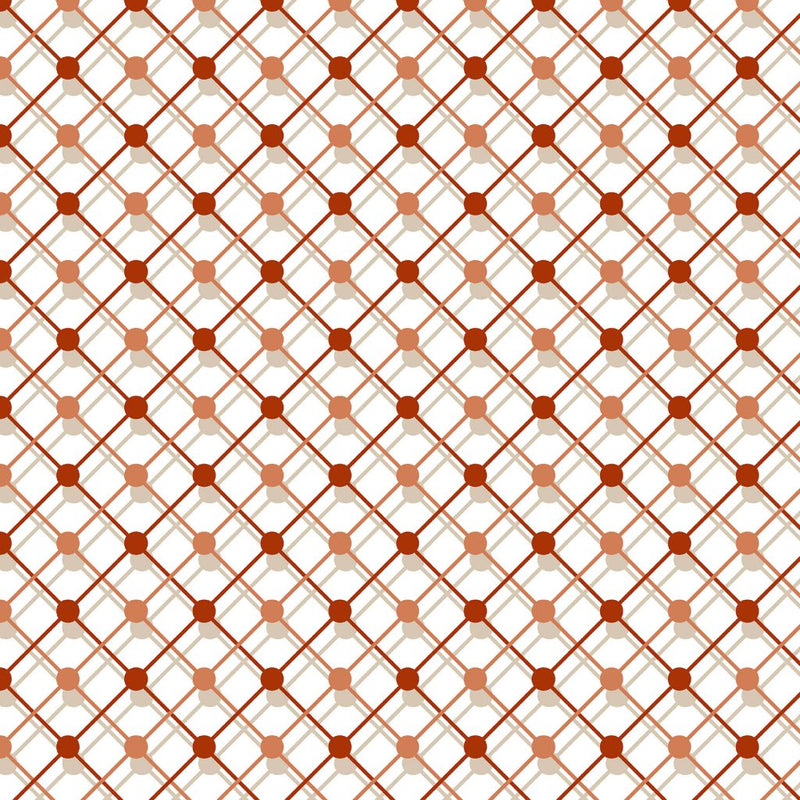 Illusion Trellis - Spice Road - RM Coco - Fabric by the Yard