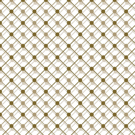 Illusion Trellis - Travertine - RM Coco - Fabric by the Yard