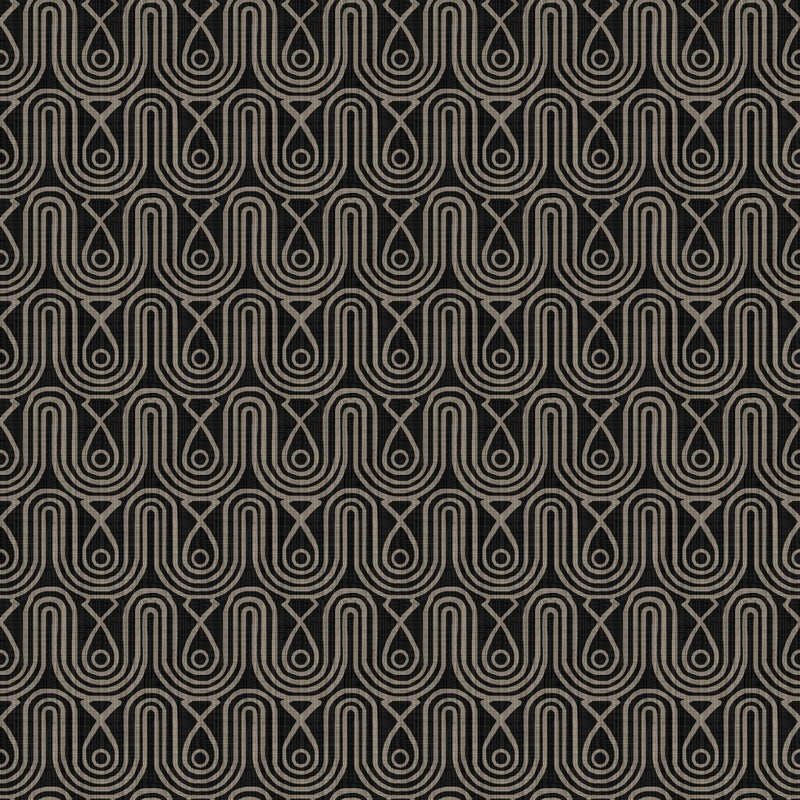 Egyptian Waters - Black Walnut - RM Coco - Fabric by the Yard