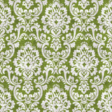 Frescato Damask Reversal - Wasabi - RM Coco - Fabric by the Yard