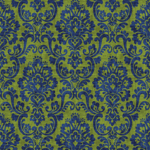 Frescato Damask - Mermaid - RM Coco - Fabric by the Yard
