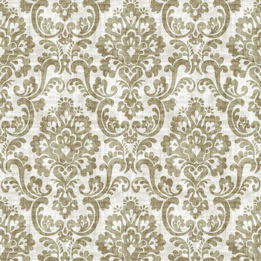 Frescato Damask - Sandstone - RM Coco - Fabric by the Yard
