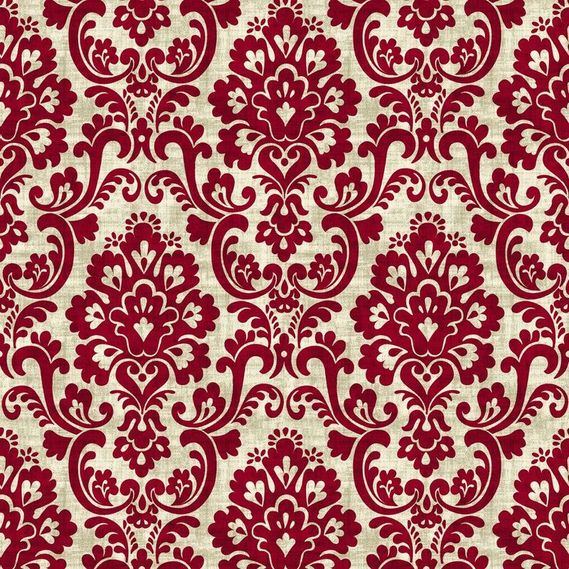 Frescato Damask - Valentine - RM Coco - Fabric by the Yard
