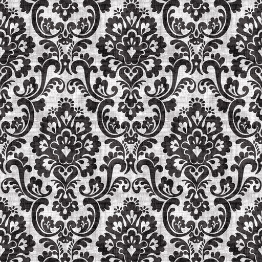 Frescato Damask - White Knight - RM Coco - Fabric by the Yard