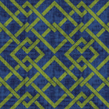 Frescato Trellis Reversal - Blue Grass - RM Coco - Fabric by the Yard