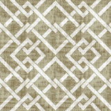 Frescato Trellis Reversal - Linen - RM Coco - Fabric by the Yard