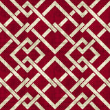 Frescato Trellis Reversal - Red Hot - RM Coco - Fabric by the Yard