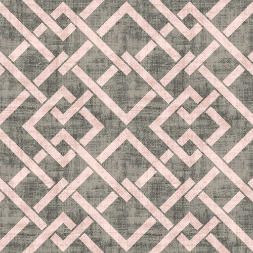 Frescato Trellis Reversal - Rose Dust - RM Coco - Fabric by the Yard