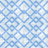 Frescato Trellis - French Blue - RM Coco - Fabric by the Yard