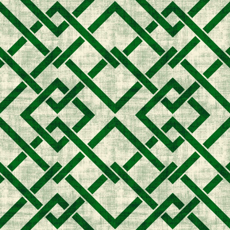 Frescato Trellis - Evergreen - RM Coco - Fabric by the Yard