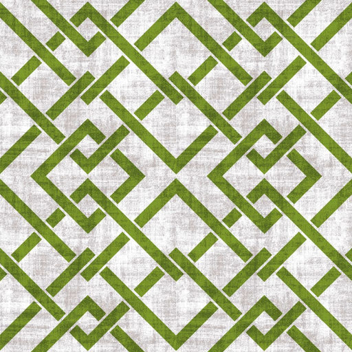 Frescato Trellis - Lemongrass - RM Coco - Fabric by the Yard