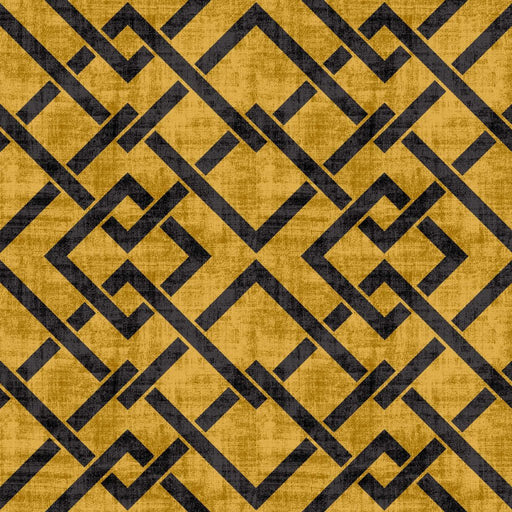 Frescato Trellis - Pyrite - RM Coco - Fabric by the Yard