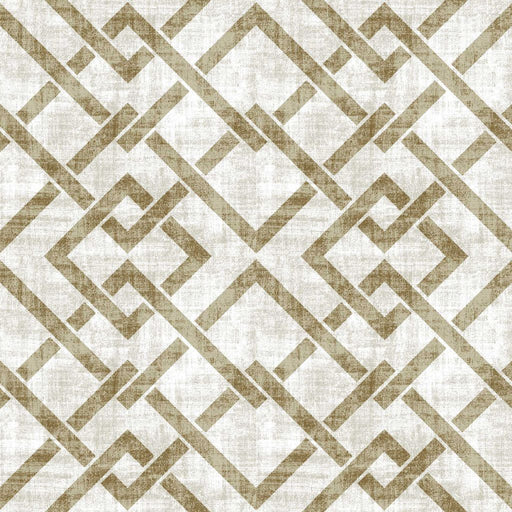 Frescato Trellis - Sandstone - RM Coco - Fabric by the Yard
