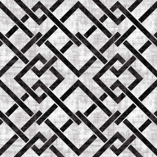 Frescato Trellis - White Knight - RM Coco - Fabric by the Yard